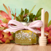 Roses Scroll - Dourado