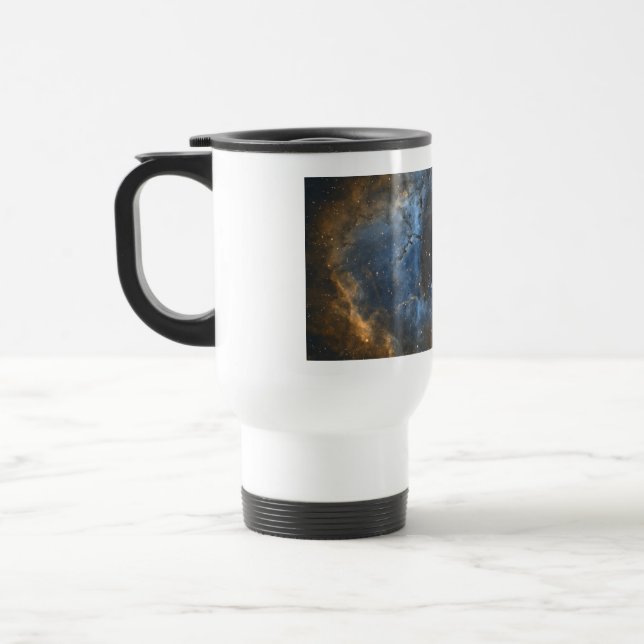 Rosette Nebula Caneca de viagem por Eric Dreher (Esquerda)
