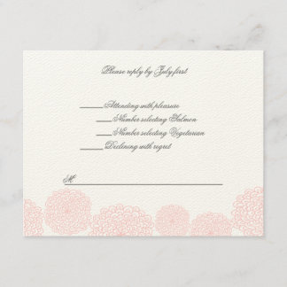 Rosettes Cream Hebraico Casamento Judaico RSVP