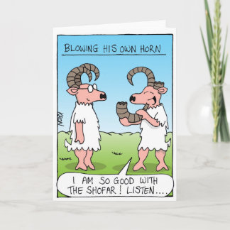 Rosh Hashanah, cartão de Ano Novo Judeu