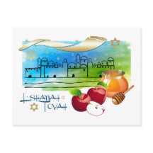 Rosh Hashanah | Cartões postais de ano novo judaic