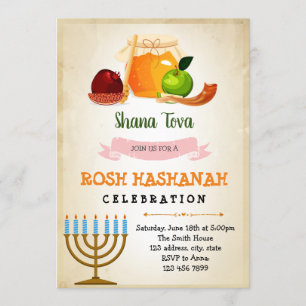 Rosh hashanah convite