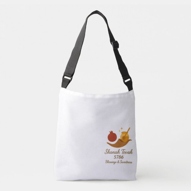 Rosh Hashanah Tote Bag, New Year Gift (Frente)