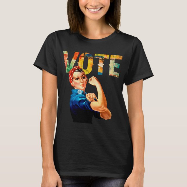 Rosie, Camisas de Votação Política do Rodapé (Frente)