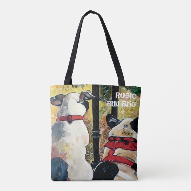 Rosie e Brie Tote Bag (Verso)