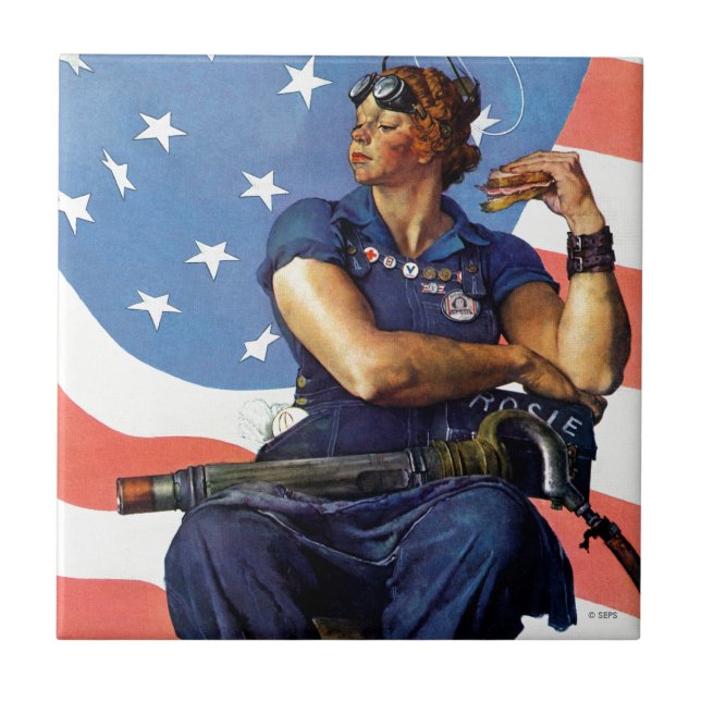 "Rosie the Riveter" (Frente)