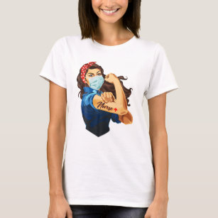 Rosie The Riveter - Camiseta Enfermeira Mulher