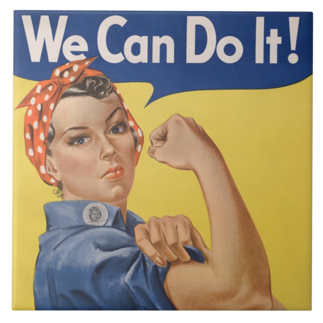 Rosie the Riveter: Forte Empoderamento feminino (Frente)