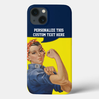 Rosie The Riveter Personalised Vintage