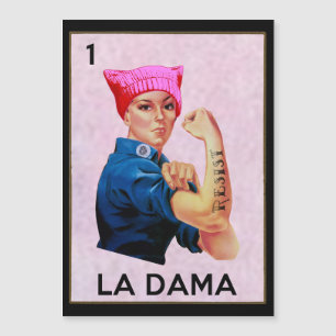 Rosie the Riveter Resiste La Dama Loteria