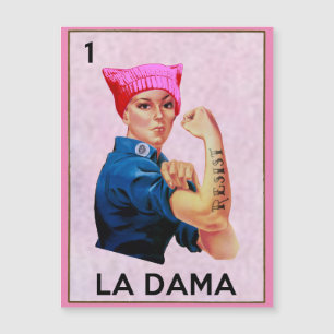 Rosie the Riveter Resiste La Dama Loteria
