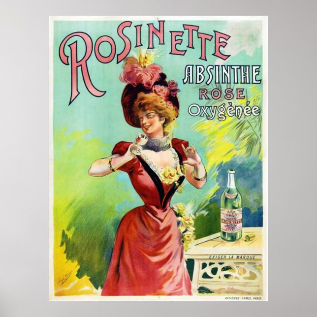 Rosinette Absinthe Poster (Frente)
