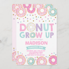 Rosquinha Aniversário da Rosquinha de Convite Cres