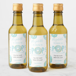 Rosquinha Azul, Pop de bebê quando Pop rótulo de v