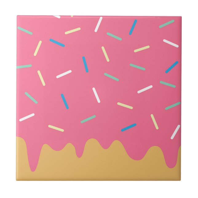 Rosquinha cor-de-rosa (Frente)