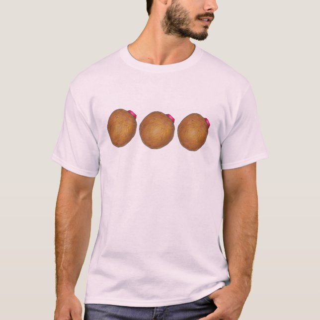 Rosquinha de framboesa Camiseta de nozes de frambo (Frente)