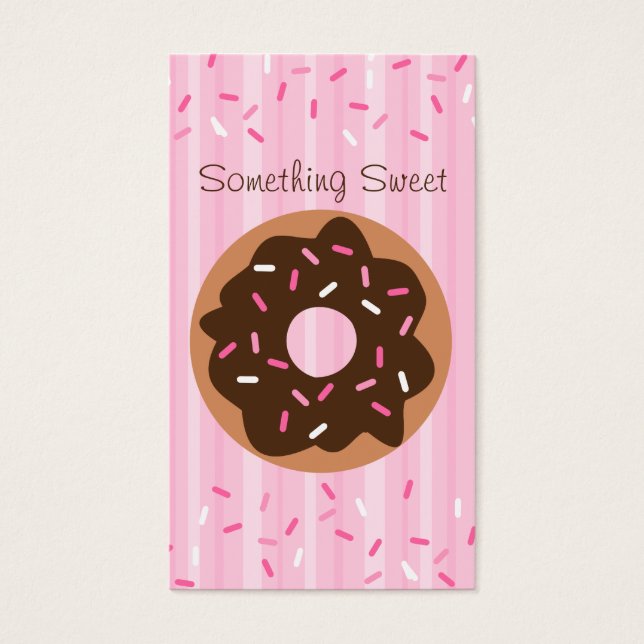 Rosquinha rosa aspergida (Frente)