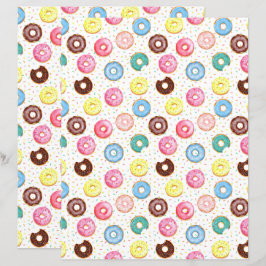 Rosquinha Scrapbook Paper
