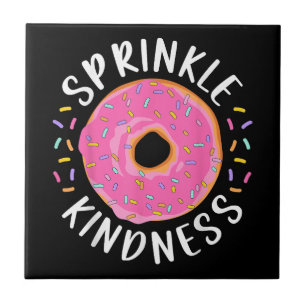 Rosquinha Sprinkle Kindness Meninas Engraçadas Mul