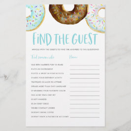 Rosquinhas Azuis e Chocolate Encontram o Jogo Conv