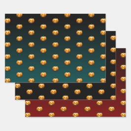 Rosto de Abóbora do Dia das Bruxas