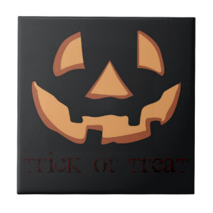 Rosto de abóbora para o Halloween