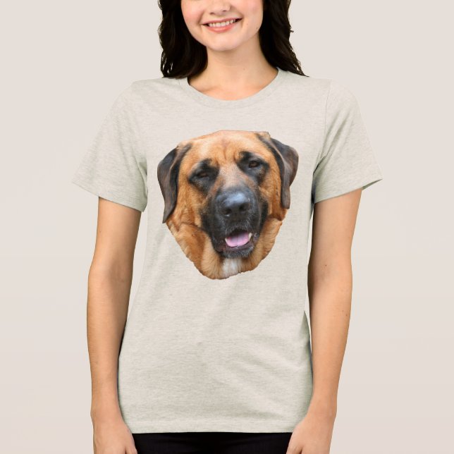 Rosto de cachorro Mastiff Americano  (Frente)