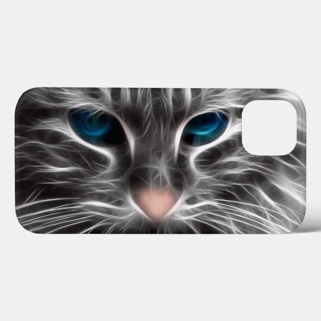 Rosto de Gato Azul Incrível (Verso (horizontal))