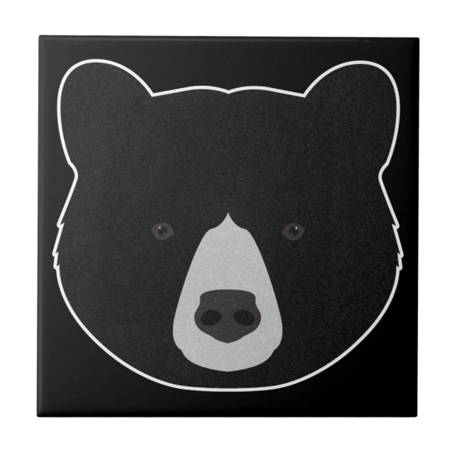Rosto de Urso Preto (Frente)