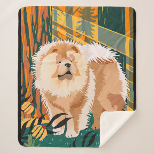 ROSTO O cobertor de sherpa do SUN Chow