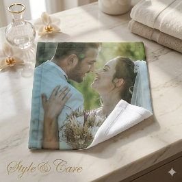 Rosto Toalha de Lavagem Macia com Imagem Personalizada P