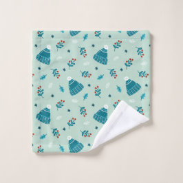 Rosto Toalha de mão de inverno