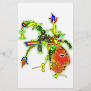 Rosto Tribal da Máscara de Pintura Divertida