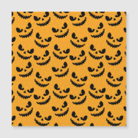 Rostos assustadores, estilo vintage.