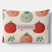 Rostos de Tomate Kawaii Pastel Cute Personalizados
