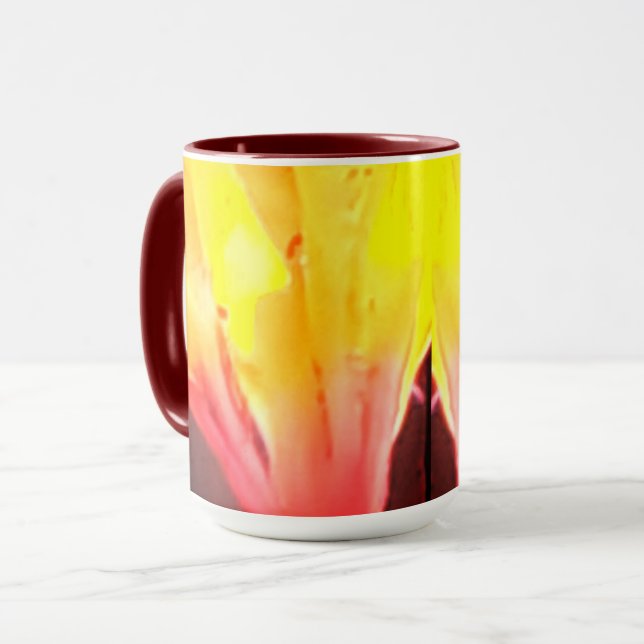 Rostos em uma caneca Combo (Frente Esquerda)