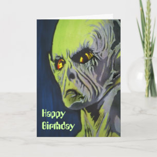 "Roswell, nunca esquece" o cartão de aniversário