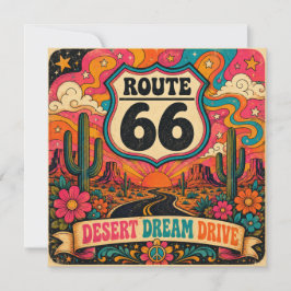 Rota 66 Desert Dream Drive Groovy Retro