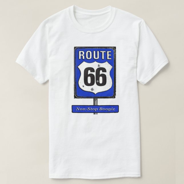 Rota camisa de 66 T (Frente do Design)