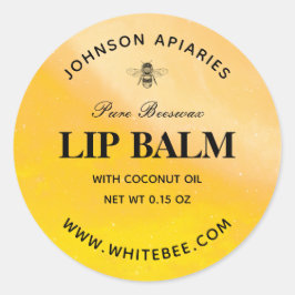 Rota Mel Lip Beeswax Balm Etiquetas