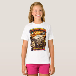 Roteirista - A Camiseta da Fundação para Meninas