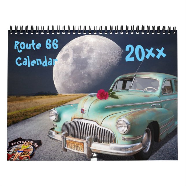 Roteiro clássico 66 Calendário 2018 (Capa)