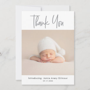 Roteiro de agradecimento de foto de bebê Chic Nasc