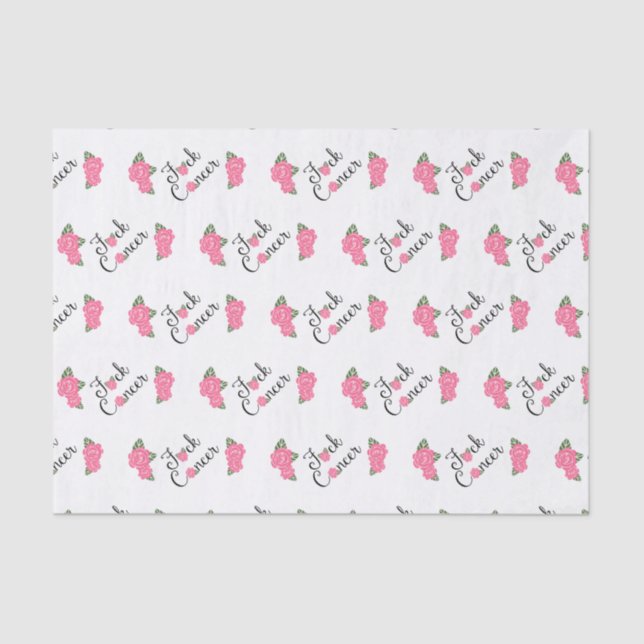 Roteiro do cancer de F*ck com lenço de papel (Frente )