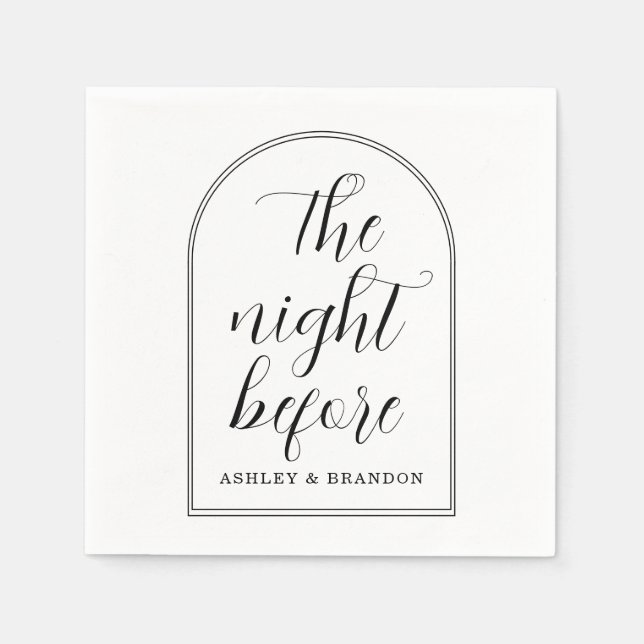 Roteiro Mínimo  A Noite Antes Guardanapos (Frente)