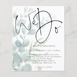 Roteiro Orçamental Fazemos Convite De Casamento Eu