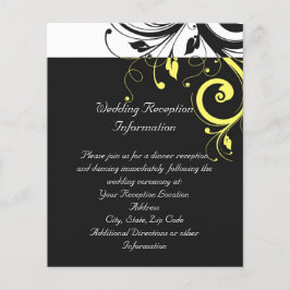 Roteiro Reverso Preto e Amarelo