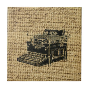 roteiros jornalísticos burlap antique tywrite