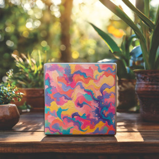 Roteiros Vibrantes de Padrão Dinâmico de Cor