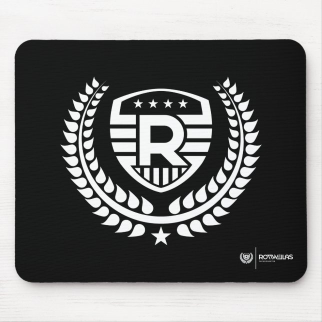 Rottweilas - coleção - logotipo Mousepad (Frente)